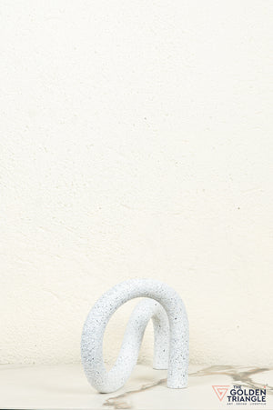 Solis Knot Tabletop Decor - White