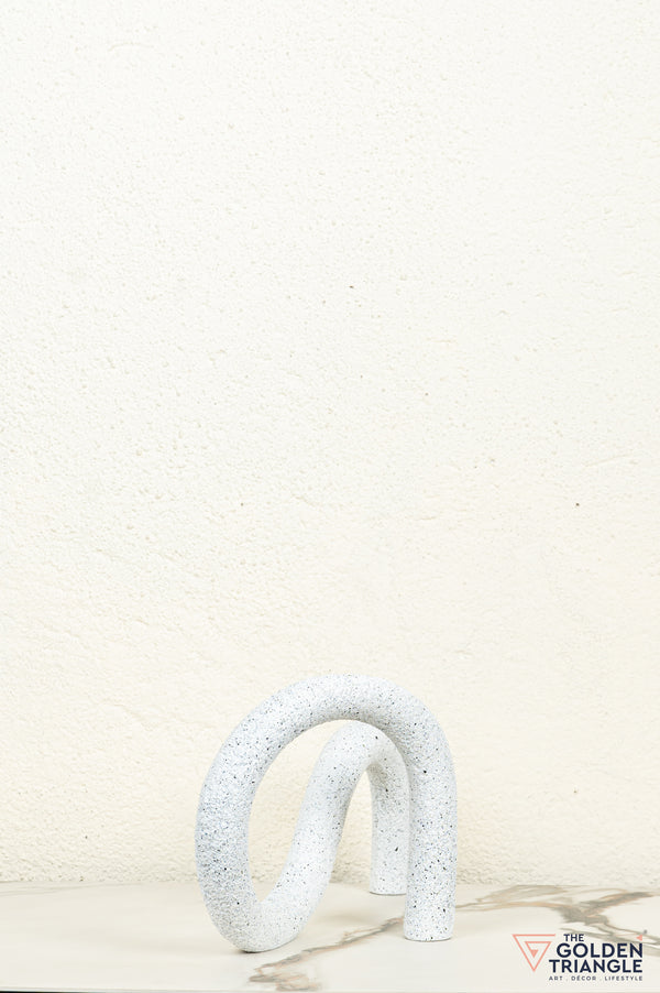 Solis Knot Tabletop Decor - White