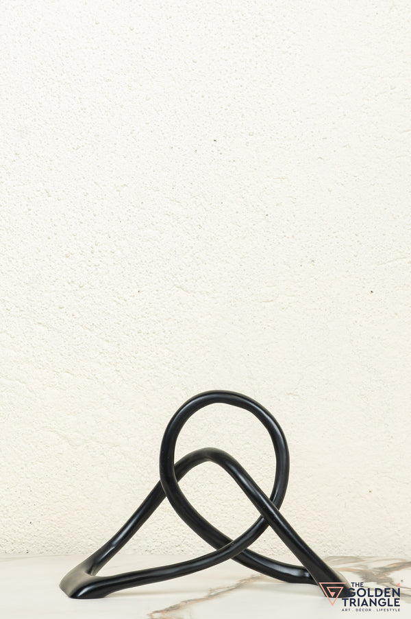 Novo Tabletop Abstract Knot - Black