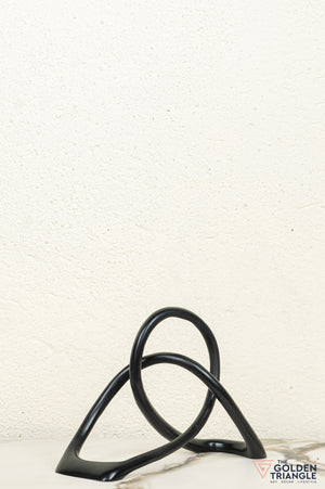 Novo Tabletop Abstract Knot - Black