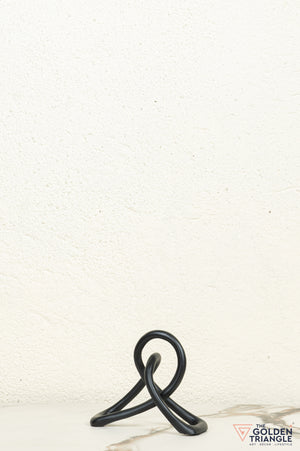 Novo Tabletop Abstract Knot - Black