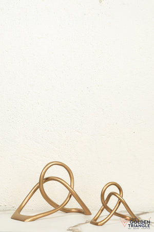 Novo Tabletop Abstract Knot - Gold