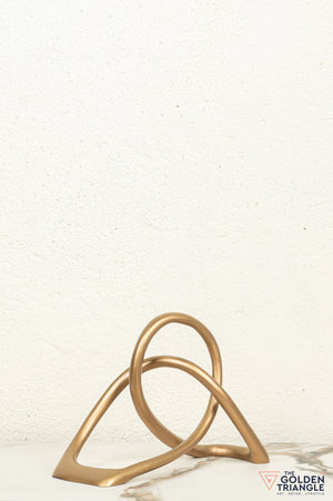 Novo Tabletop Abstract Knot - Gold