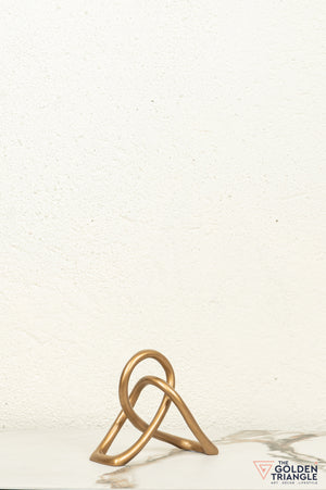 Novo Tabletop Abstract Knot - Gold
