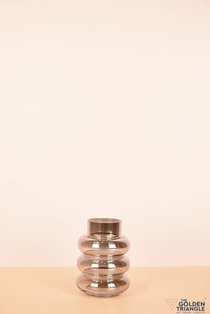 Mirage Glass vase - Smoke