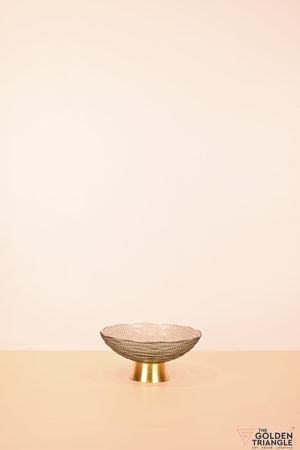 Azurine Glass Fruit Bowl