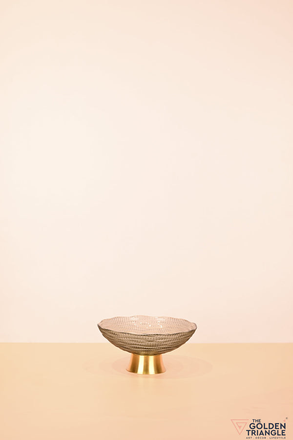 Azurine Glass Fruit Bowl