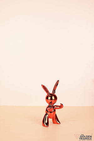 Hopper Electroplated Bunny - Red