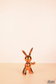 Hopper Electroplated Bunny - Orange