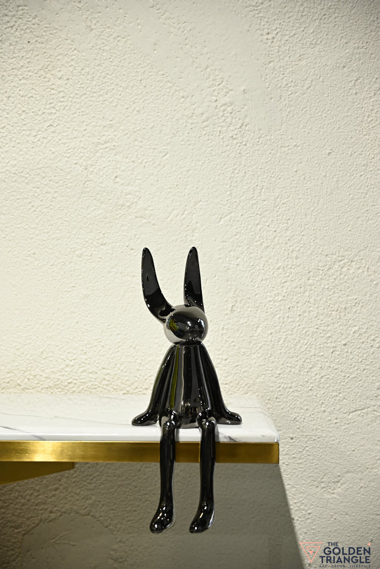 Mr. Puff Electroplated Bunny - Gold