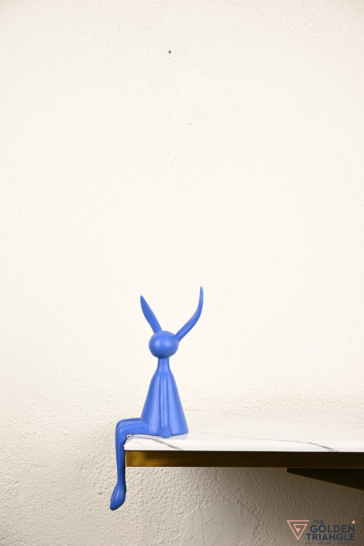 Mr. Fuzzy Bunny Artefact - Blue