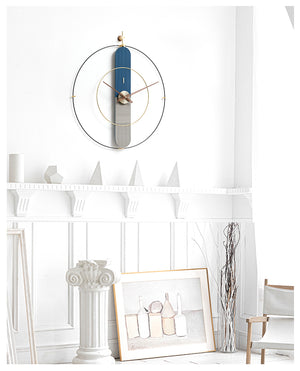 Celest Wall clock - Blue & Gray