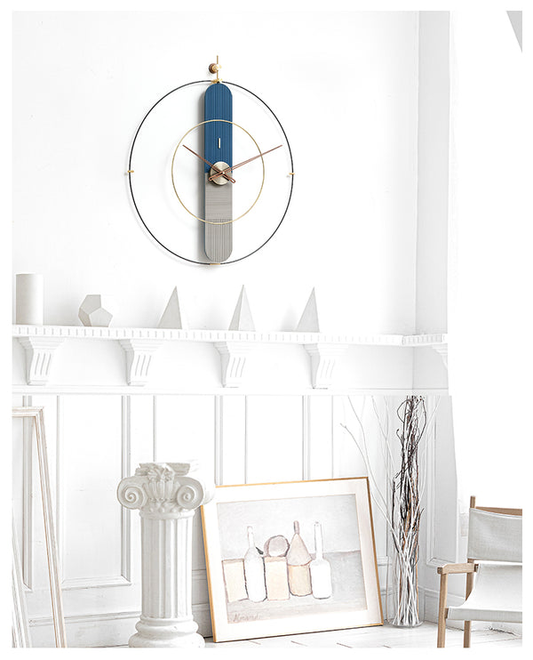 Celest Wall clock - Blue & Gray