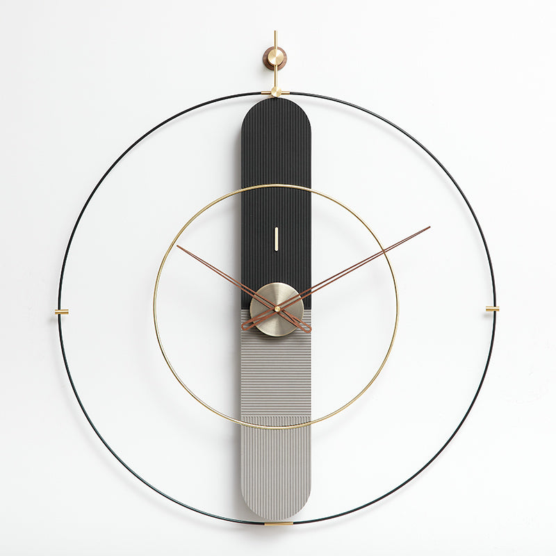 Celest Wall Clock - Black & Gray