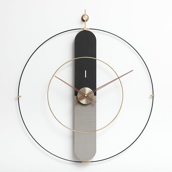 Celest Wall Clock - Black & Gray