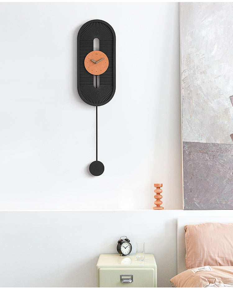 Ciara Wall clock - Black