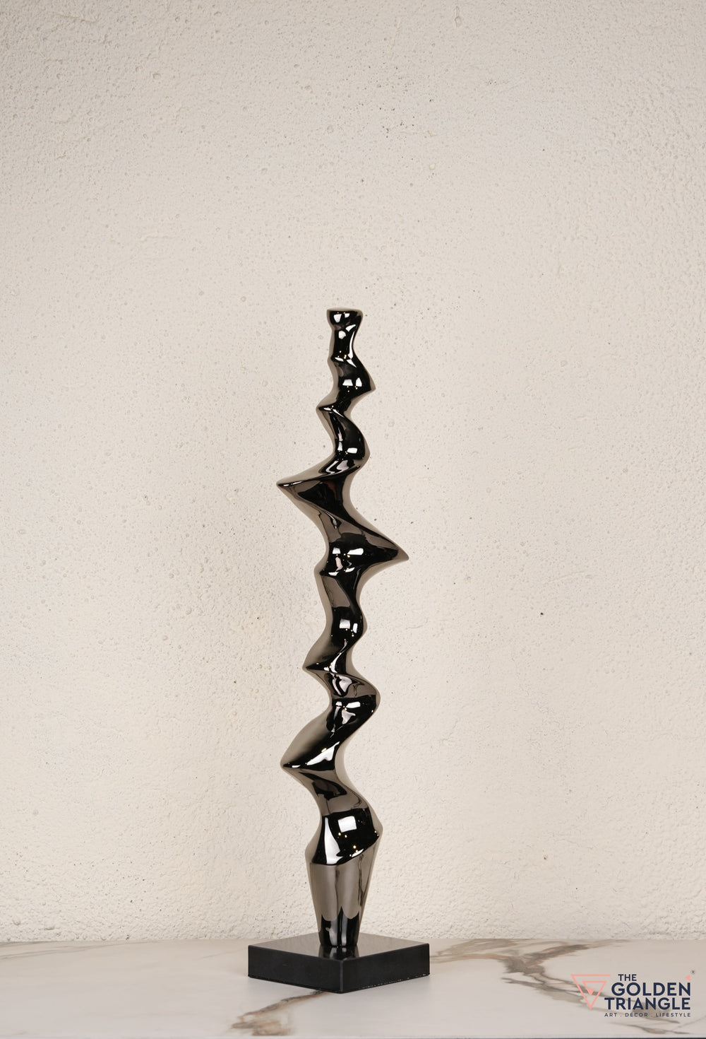 Tova Abstract Sculpture - Gunmetal