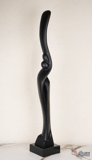 Lero Abstarct Sculpture - Black