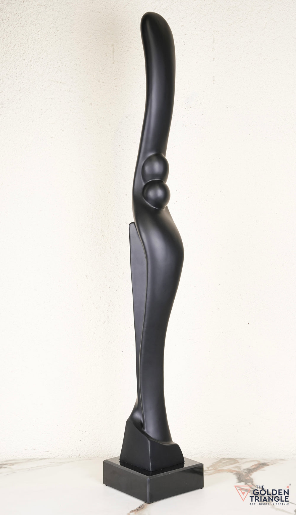 Lero Abstarct Sculpture - Black