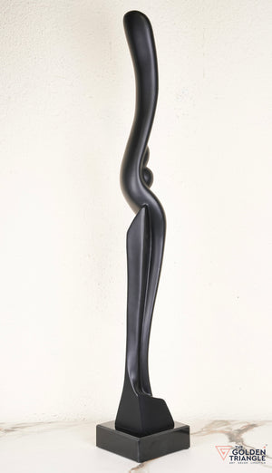 Lero Abstarct Sculpture - Black