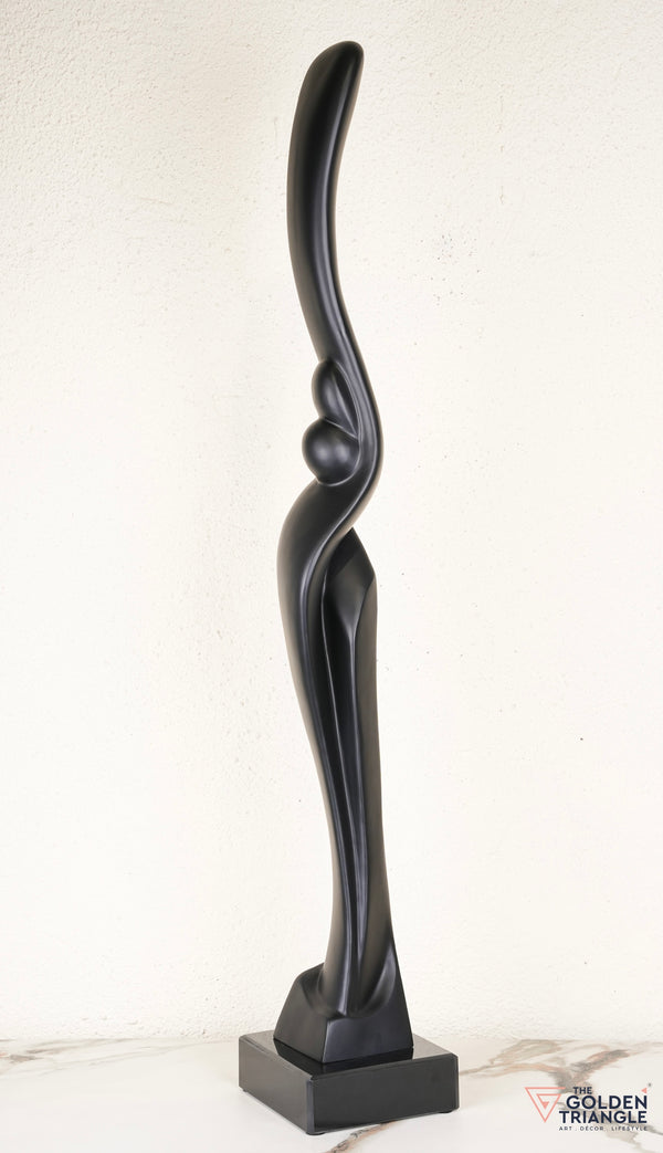 Lero Abstarct Sculpture - Black