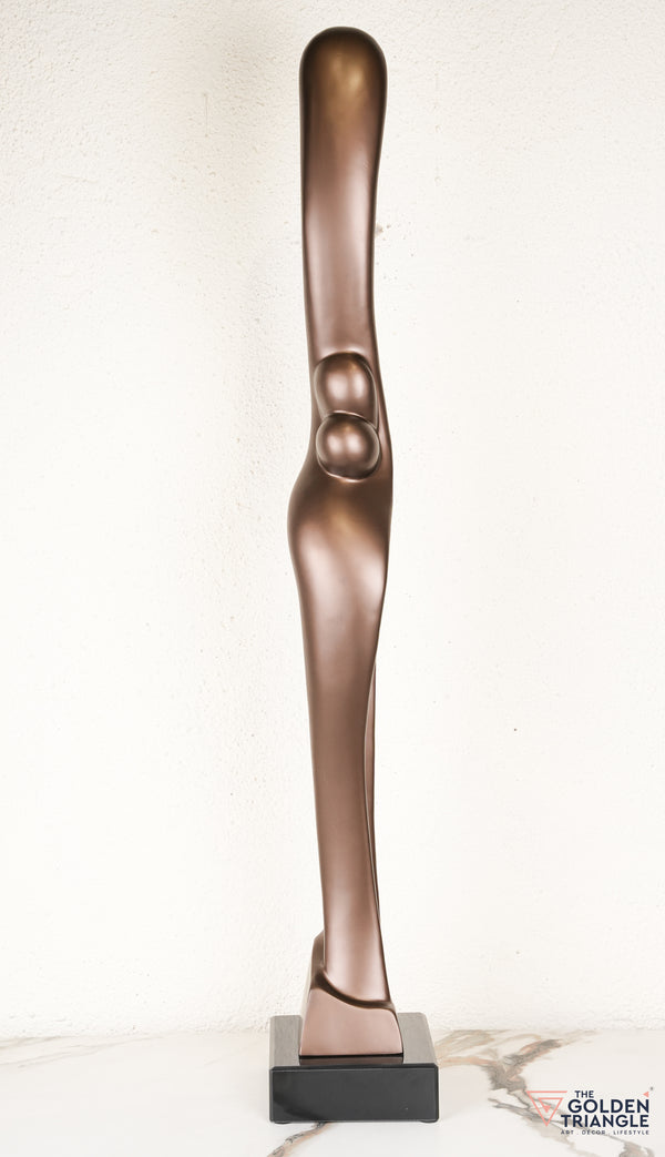 Lero Abstarct Sculpture - Bronze