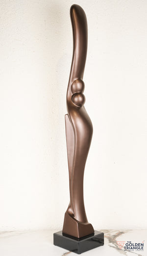 Lero Abstarct Sculpture - Bronze