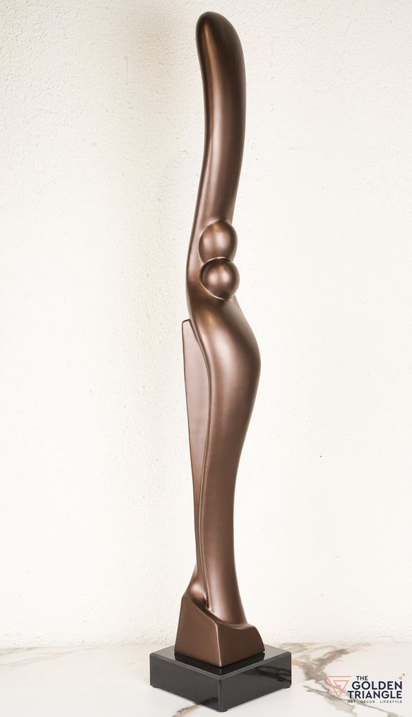 Lero Abstarct Sculpture - Bronze