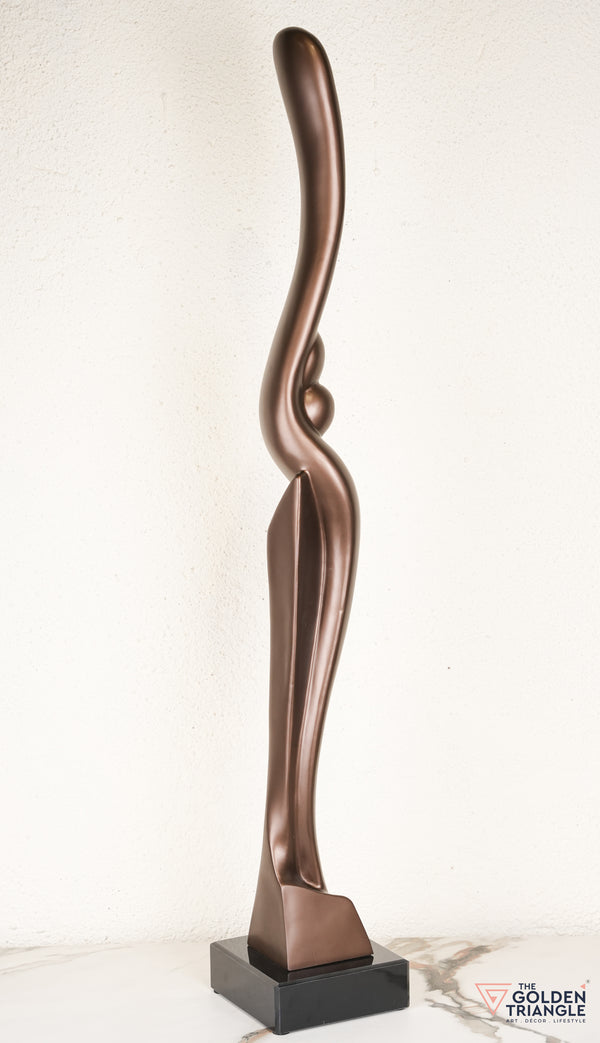 Lero Abstarct Sculpture - Bronze