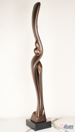Lero Abstarct Sculpture - Bronze