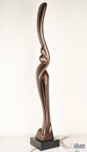 Lero Abstarct Sculpture - Bronze