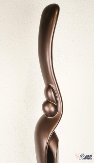 Lero Abstarct Sculpture - Bronze