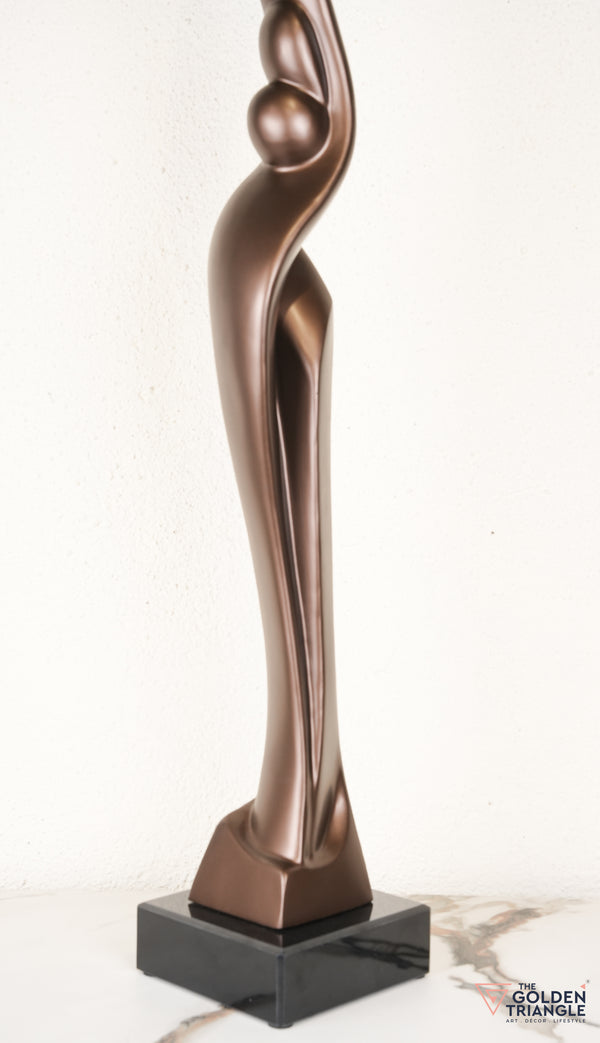 Lero Abstarct Sculpture - Bronze