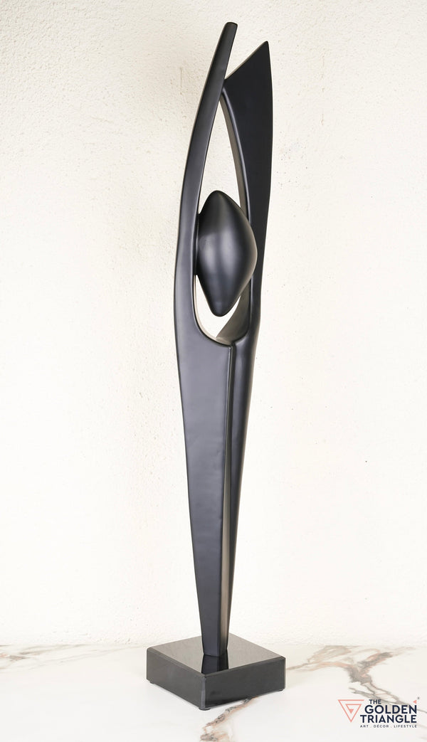 Kavo Abstract Sculpture - Black