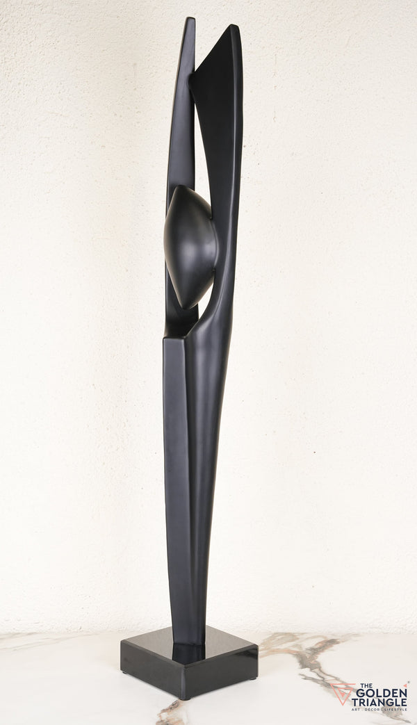 Kavo Abstract Sculpture - Black