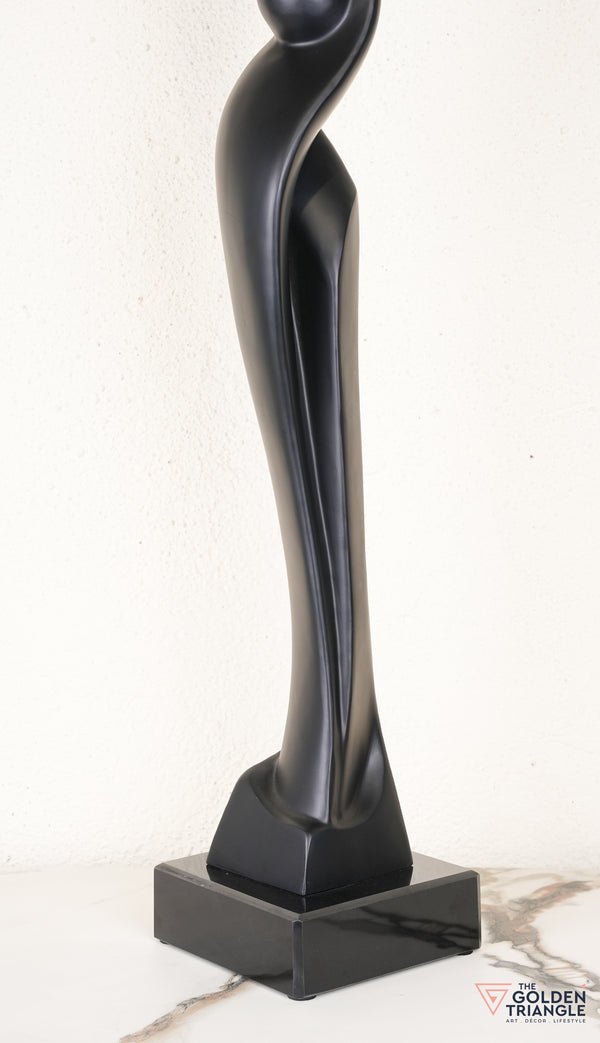 Lero Abstarct Sculpture - Black