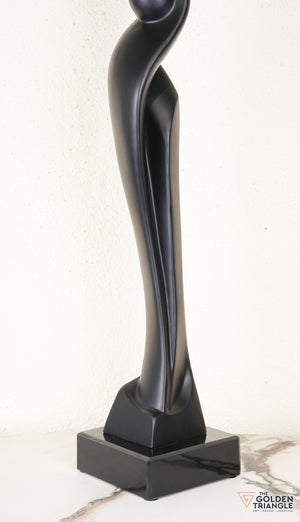 Lero Abstarct Sculpture - Black