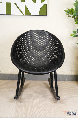 Novella Rocking Outdoor Chair - Black