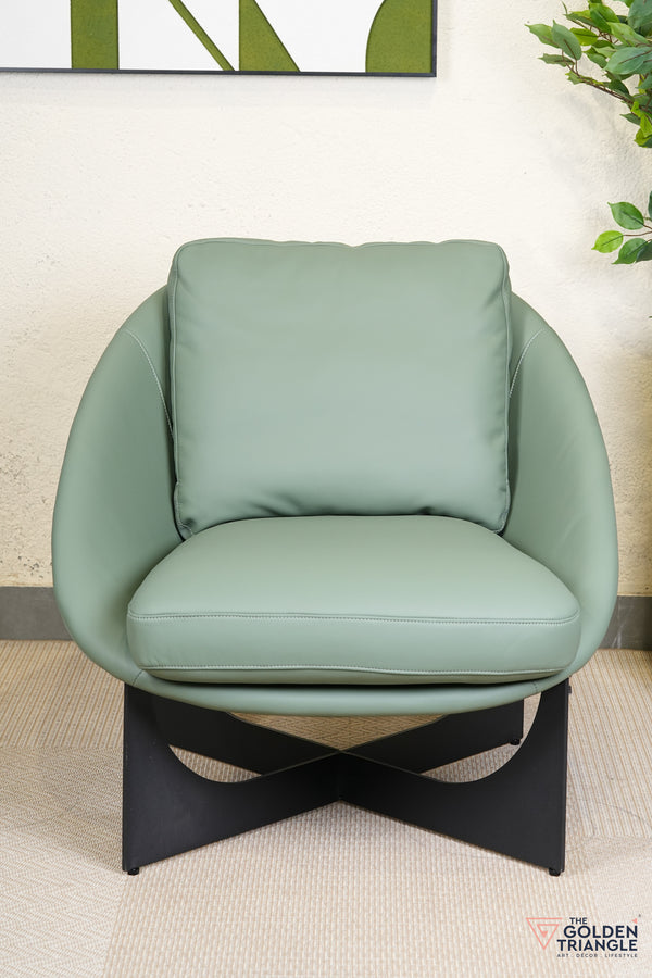 Luna Accent Chair - Green