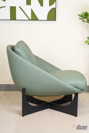 Luna Accent Chair - Green