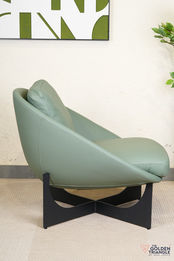 Luna Accent Chair - Green