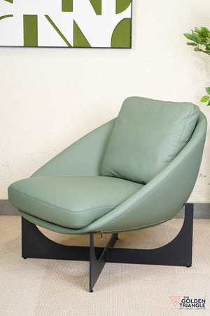 Luna Accent Chair - Green