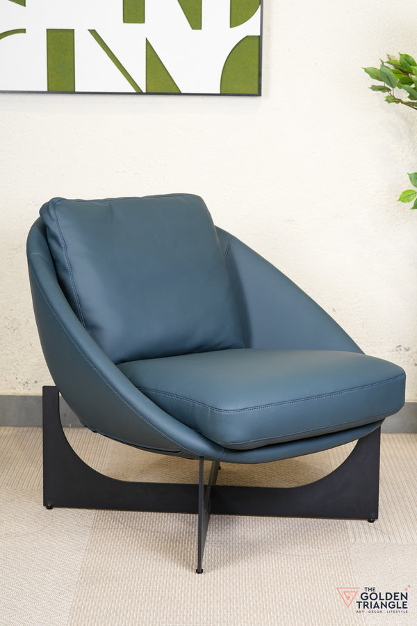 Luna Accent Chair - Blue