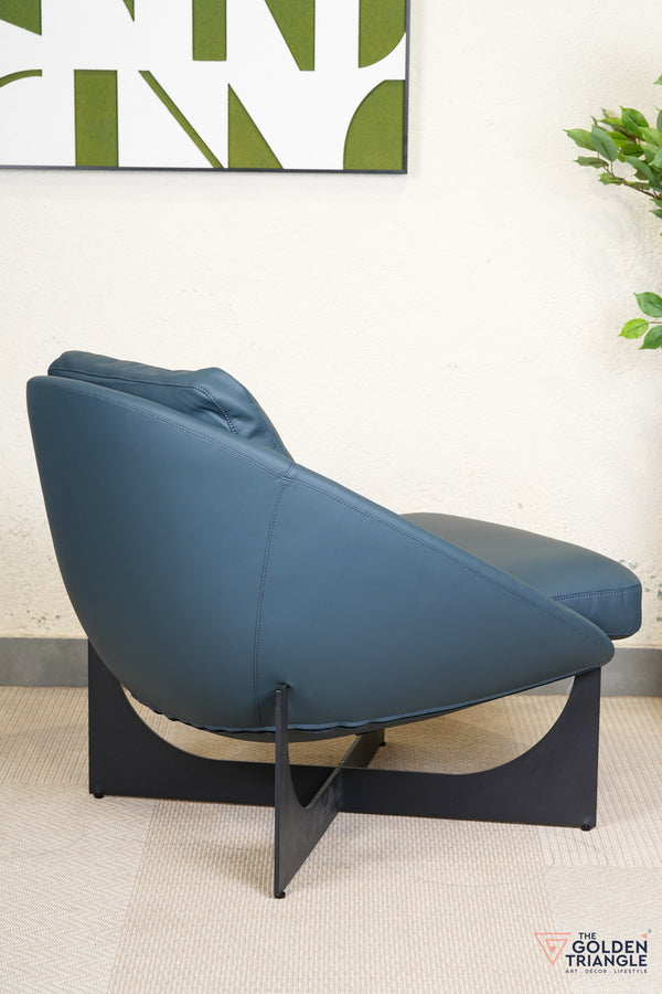 Luna Accent Chair - Blue