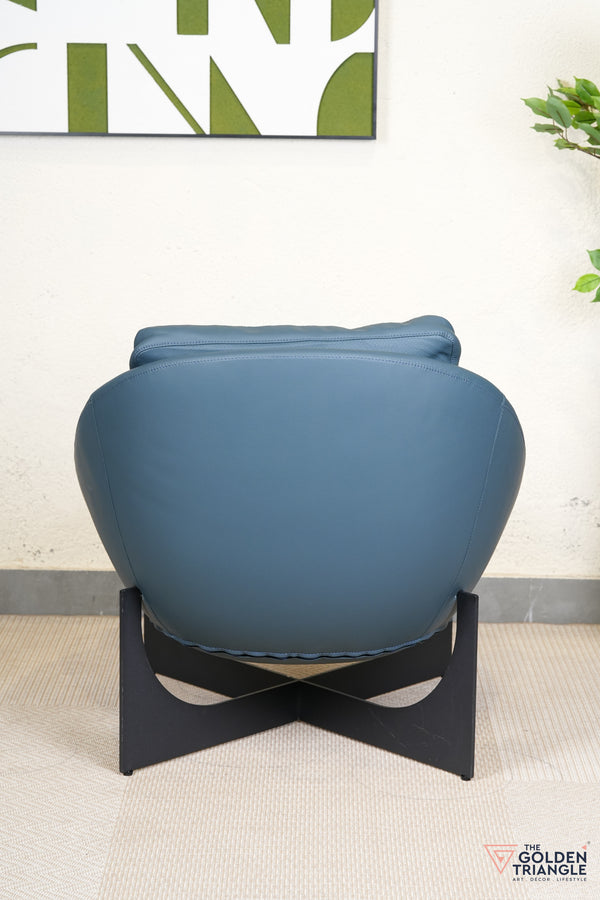Luna Accent Chair - Blue