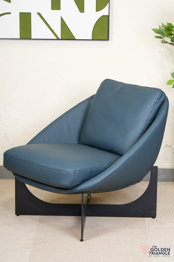 Luna Accent Chair - Blue
