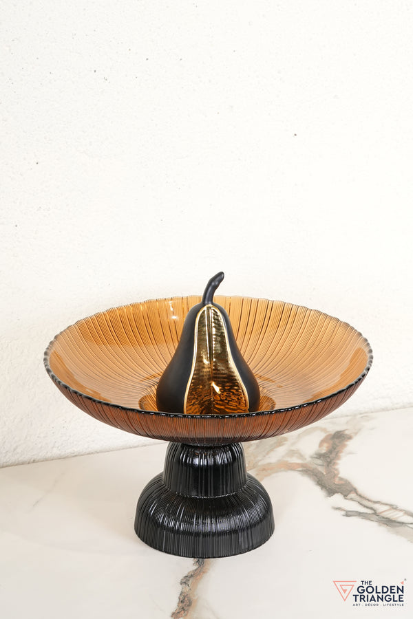 Sacha Fruit Bowl - Amber