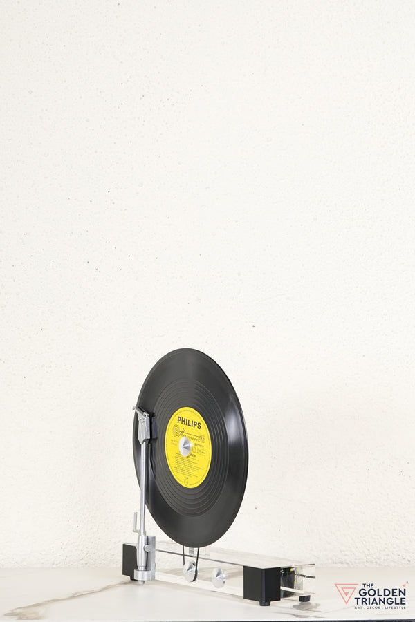 Vinyl Crystal Player - Yellow