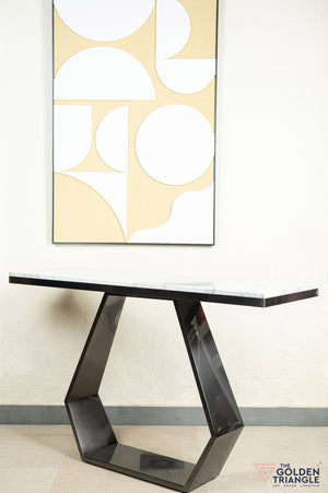 Victor Console Table - Gun Metal