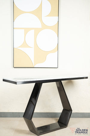 Victor Console Table - Gun Metal